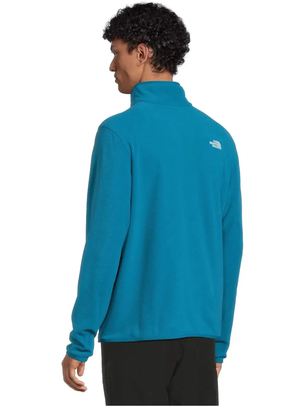 The North Face Men’s Glacier 1/4 Zip Fleece Pullover Jacket Blue Size Small
